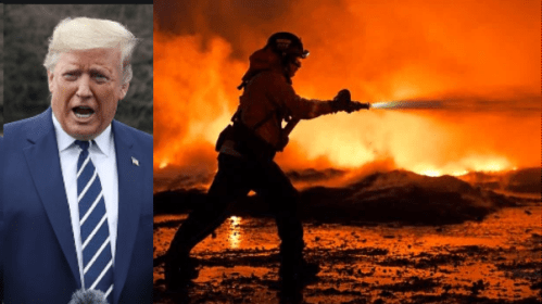 Trump fire stop wasting water now.png