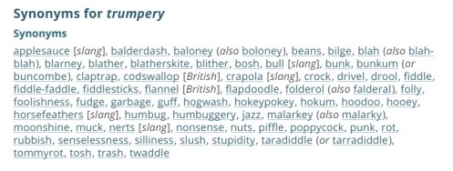 synonyms for trumpery
