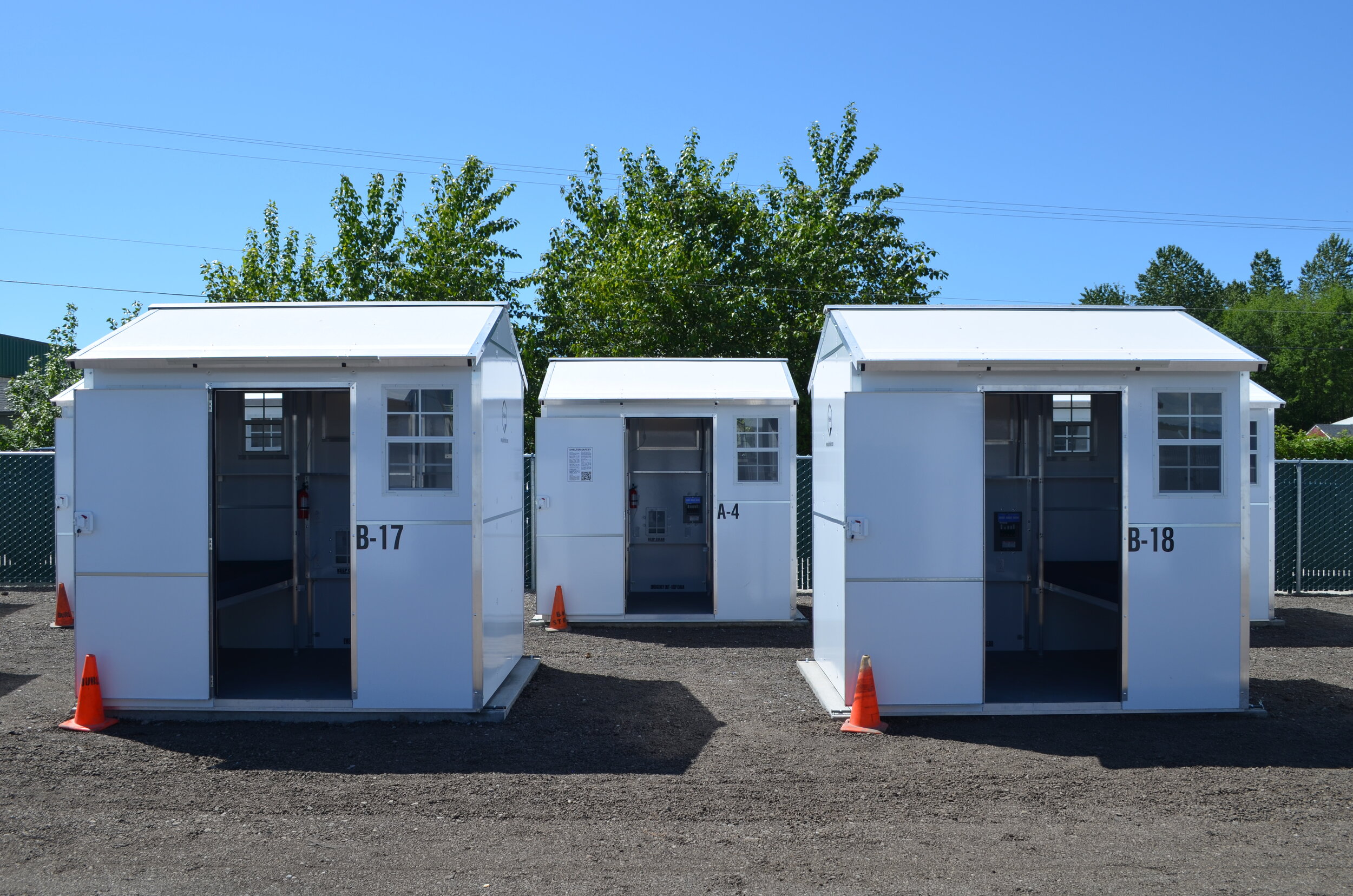 New Pallet shelter village opens in Burlington, Washington - Pallet Shelter